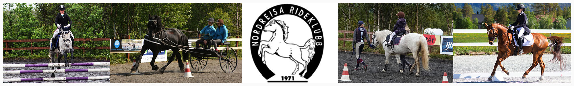 Nordreisa rideklubb logo